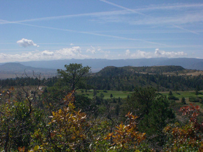 View near Firelight and Highlands Ranch